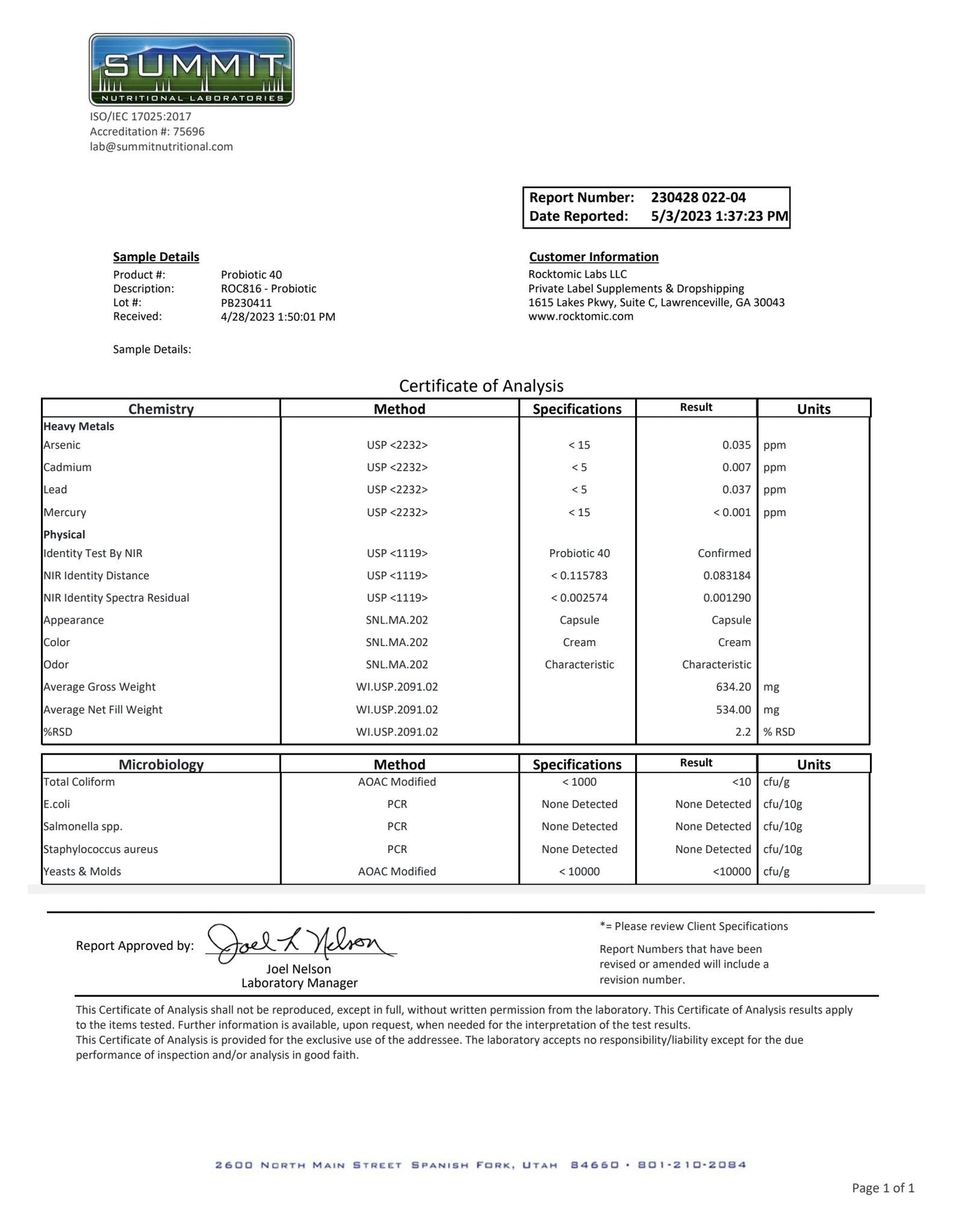 Probiotic Max 20B